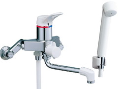 [浴槽・洗い場兼用・壁付型] シングルレバーシャワーバス水栓（吐水口長さ170mm）