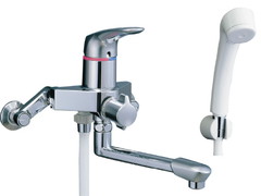 [浴槽・洗い場兼用・壁付型] シングルレバーシャワーバス水栓（吐水口長さ170mm）